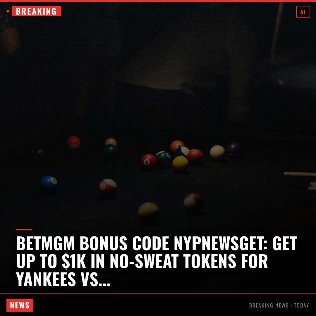 BetMGM bonus code NYPNEWSGET: Get up to $1K in no-sweat tokens for Yankees vs. Rays The BetMGM bonus code NYPNEWSGET unlocks a bountiful offer for Sat