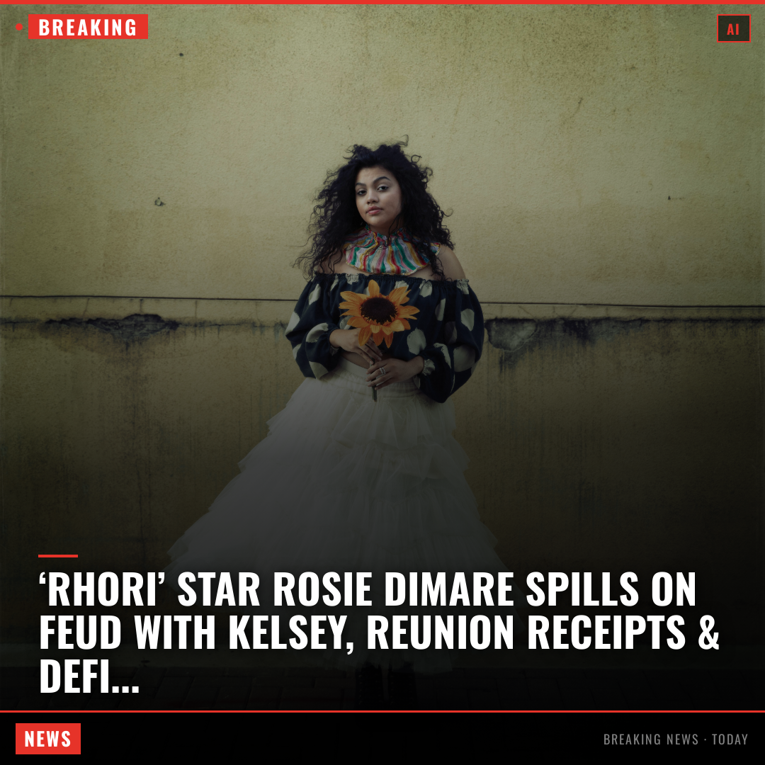 ‘RHORI’ star Rosie DiMare spills on feud with Kelsey, reunion receipts & defines ‘slam-pig’ on VRT’s Tea Time Your Tea has been served by Rosie Wood D